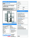 Vista previa de Hoja de especificación refrigerador DL1R-SS-PT-HD