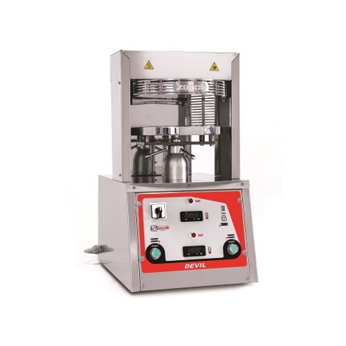 Moldeadoras para pizza a discos calientes