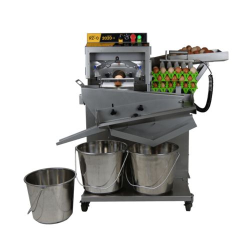 Máquina rompe huevos