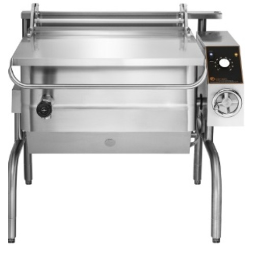 Sarten basculante a gas, 40 galones (150 lt) de acero inoxidable