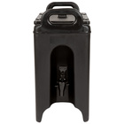 Dispensador isotérmico para bebidas, 9.46 litros/2.5 galones color negro