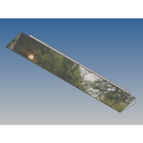 Rampa en acero inoxidable, fabricación a medida