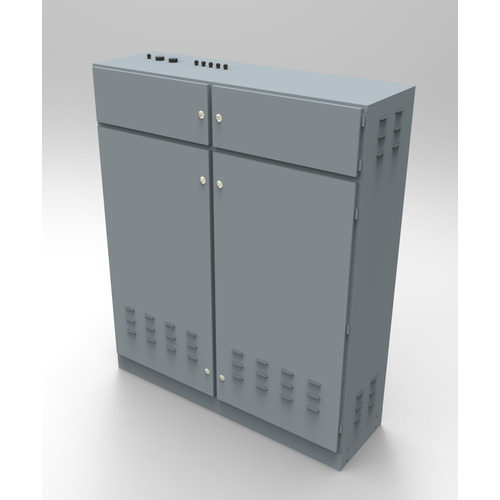 Gabinete para químicos de lavandería, ancho