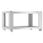 Base hornos Teorema Combinados acero inoxidable, ruedas  53 cm altura