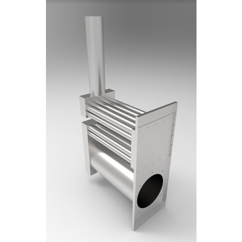 Intercambiador de calor para horno de 40 bandejas