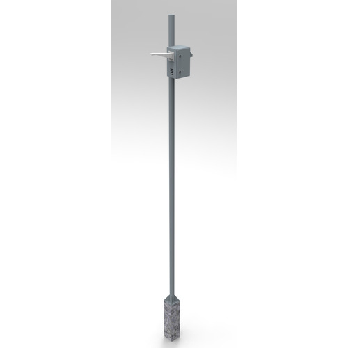 Poste metálico para colocación de AP