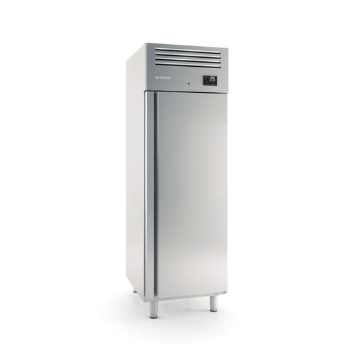 Refrigelador vertical 1 puerta sólida en acero inoxidable, 560 l, GN 2/1