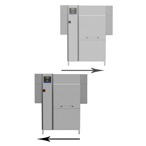 RT DUAL RINSE, 200 CESTOS/HORA, ELÉCTRICO, ESD, REVERSIBLE, 220-240V/3/60HZ