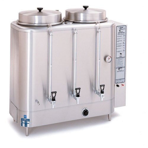 Automatic twin 10 gallon coffee urn 120/220v