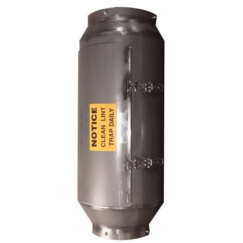 Colector de pelusa, acero inoxidable AISI 304, 1000 CFM