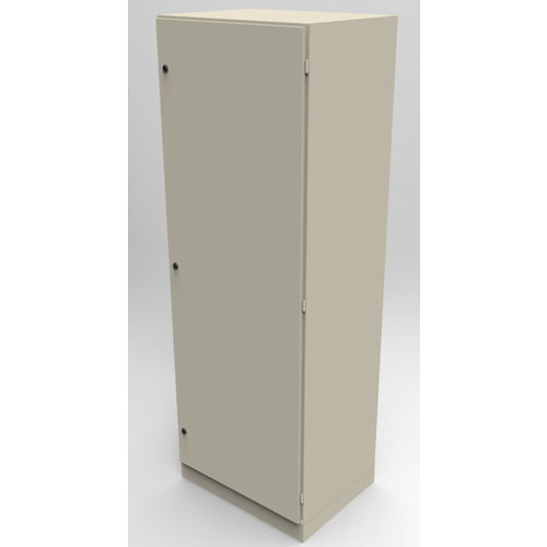 Gabinete metálico tipo monoblock, autosoportado, dimensiones 2200x800x800 mm, IP65