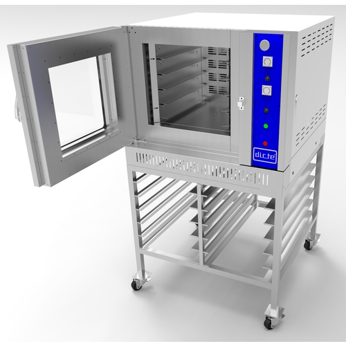 Horno de convección eléctrico para panadería 5 bandejas