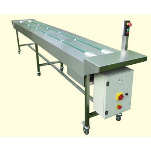 Banda transportadora para ensamblaje de platos, 8 m de largo