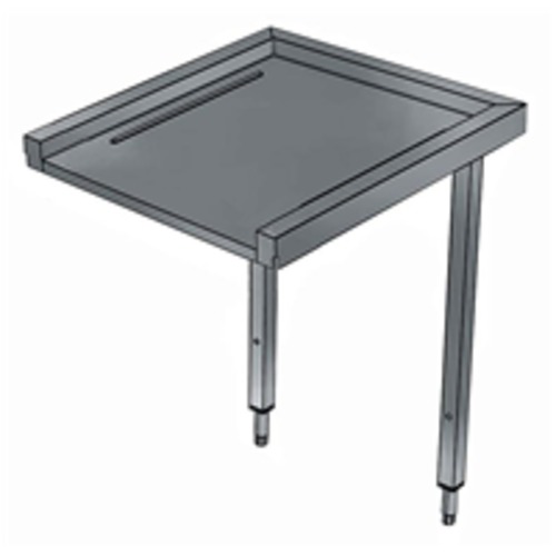 Mesa de descarga/carga 800 mm para lavavajillas de capota