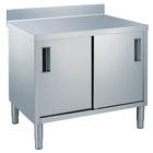 Mesa  neutra con alzatina  1200 mm