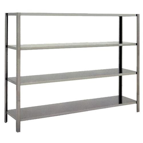 Estantería inox 4 estantes lisos 1770mm