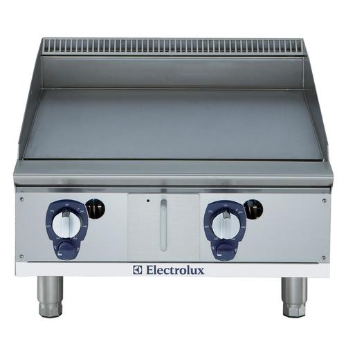 Gas griddle-smooth plate 24"