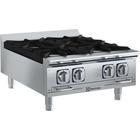 4-burner gas boiling top 24"-us