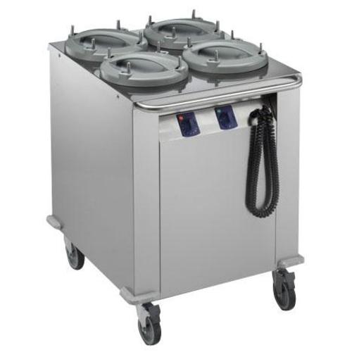 Carro elevador platos 4 cilin, caliente