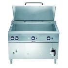 Marmita rectangular gas 250 lt indirecta