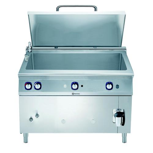 Marmita rectangular gas 250 lt indirecta