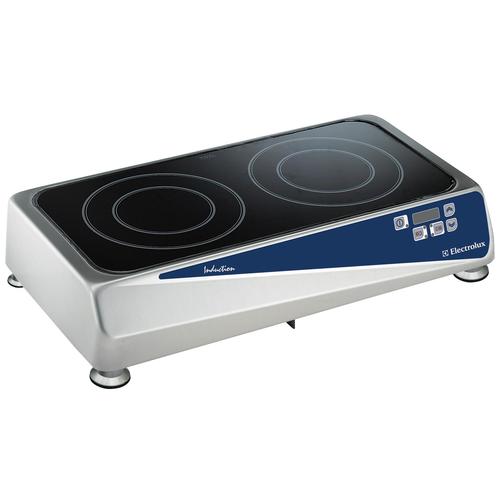 Top de inducción compacto 2 zonas