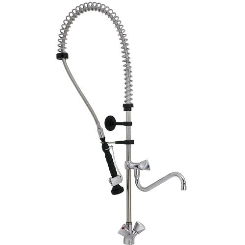 Grifo con ducha+caño 3/4"