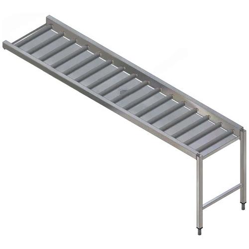 Mesa rodillos largos,fija,desmon.2600mm