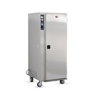 Armario de mantenimiento caliente y de fermentación con puerta sólida para 12 bandejas gn 1/1