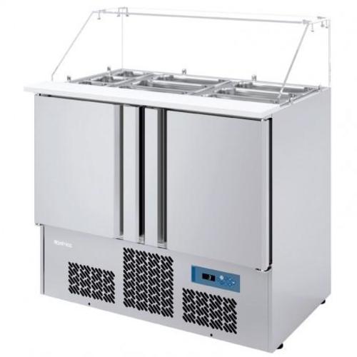 Mesa refrigerada para ensalada